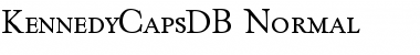 Download KennedyCapsDB Normal Font