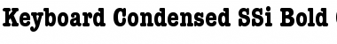 Download Keyboard Condensed SSi Bold Condensed Font