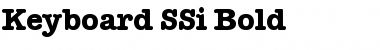 Download Keyboard SSi Bold Font