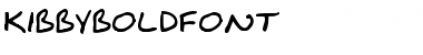 Download KibbyBoldFont Regular Font