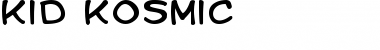 Download Kid Kosmic Regular Font