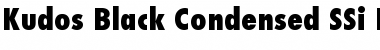 Download Kudos Black Condensed SSi Extra Bold Condensed Font