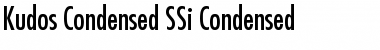 Download Kudos Condensed SSi Condensed Font