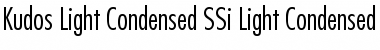 Download Kudos Light Condensed SSi Light Condensed Font