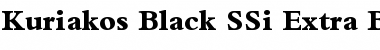 Download Kuriakos Black SSi Extra Bold Font