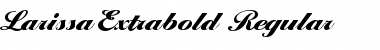 Download LarissaExtrabold Font